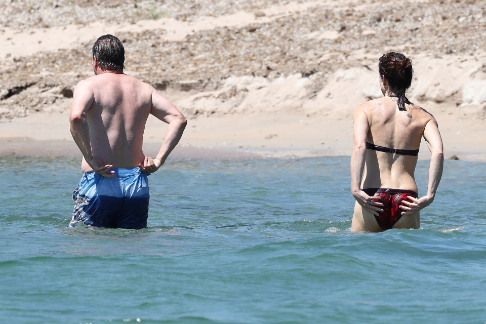 Excl - David Cameron Spends Family Summer Holidays in Corsica - DAY 3